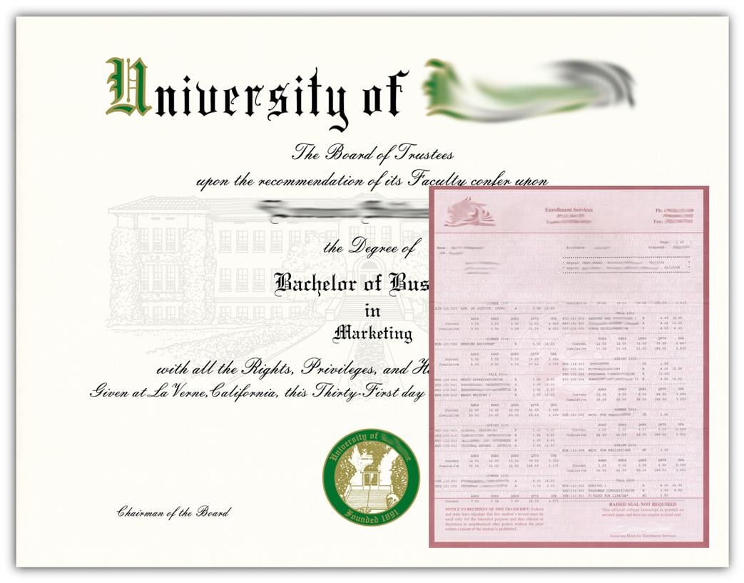 Custom Match Diplomas & Transcripts